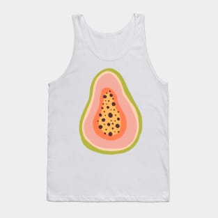 Papaya Polka Tank Top